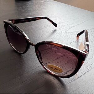 Fossil Tortoise Shell Sunglasses